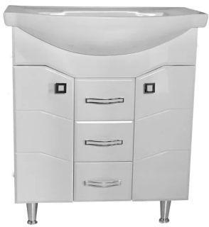 Тумба под раковину Bellezza Джулия 75см белый 00000010098